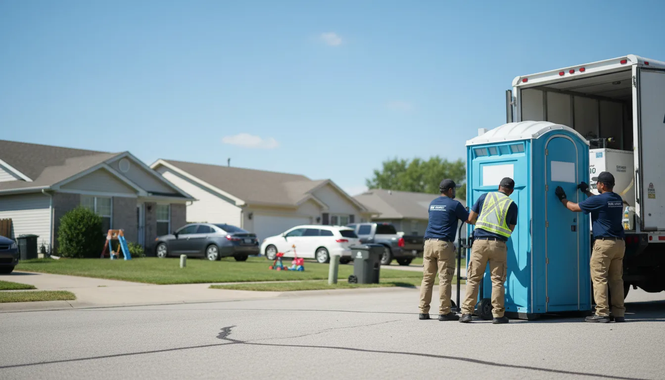 Standard Porta Potty Rentals in Elvaston, IL near me